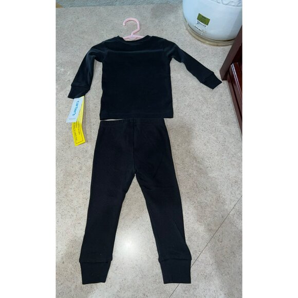 Carters Toddler Glow-In-The-Dark Skeleton Pajama Set Size 12mo - Picture 3 of 7